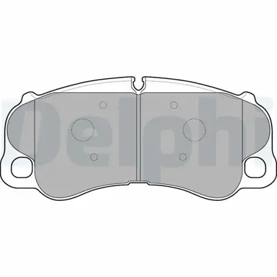 DELPHI LP3233 On Fren Balatasi A3 Golf Vii Leon Octavia 1,2 1,4 1,8tfsi 1,6 2,0tdi 12> 99135194601