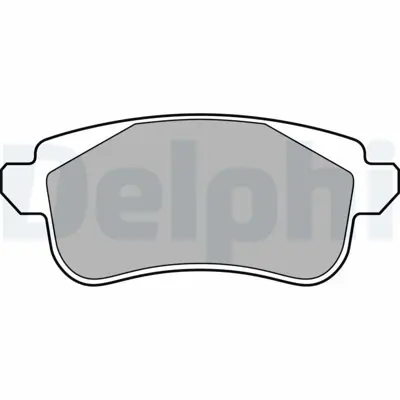 DELPHI LP3283 Arka Balata Megan Iv 15 Espace V 15 Mgn Iv Grandtour 16 Talısman 15 440608235R