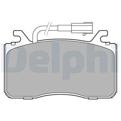 DELPHI LP3435 On Fren Balatası  Volvo Xc40 17 > 77367733