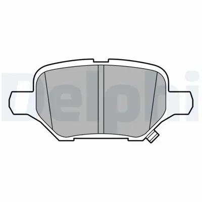 DELPHI LP3611 Fren Balatası Arka Mokka - Mokka X 13 > 42539412