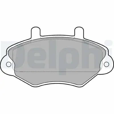 DELPHI LP767 Fren Balatası On Ford Transıt 91>97 1074972