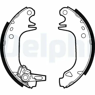 DELPHI LS1382 Arka Fren Balatası Pabuc R9 R11 P309 41060N300