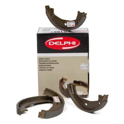 DELPHI LS1716 Fren Balatası Arka Kampana Berlıngo Xsara Pıcasso Partner96> 1610091280, 4141K8, 4241L6, 4241J8, 4241K8, 4241K7, 4241H6, 6025370305, 1610091280SK1, 7701205339