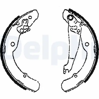 DELPHI LS1784 Arka Fren Balatası Pabuc Octavıa All 96> Caddy 1,4 1,6 1,7sdı 1,9d 1,9sdı 1J0609528, 1J0609525, 1J0698525, 3A0611053, 1J0698525B, 1J0698525A, 1J0611053, 1J0609527, 1J0609526, 5C0698545