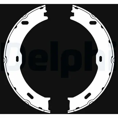 DELPHI LS2018 Arka Fren Pabuclu Balata Sprınter 906 06>16 Crafter 06>16 (Tek Teker) 2E0698525A