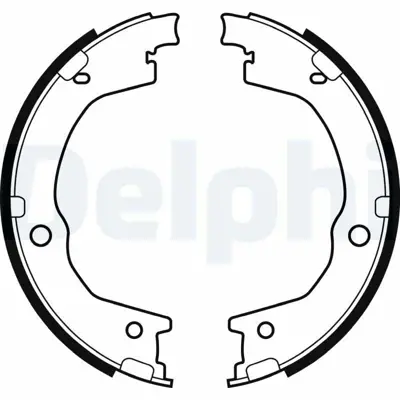 DELPHI LS2035 El Fren Balatası Honda Crv 01-07 Crv 12-> 43053S9AE51