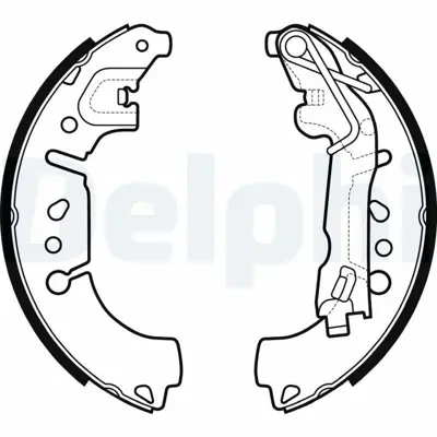 DELPHI LS2135 Arka Fren Balatası Pabuc Egea 1.3d - 1.4 - 1.6 Fıat 500l 0.9 - 1.3d 77367717
