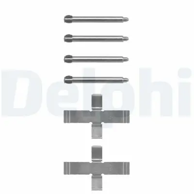 DELPHI LX0070 Fren Balata Montaj Seti A0009919760
