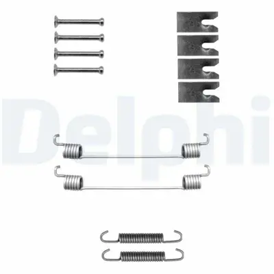 DELPHI LY1335 Fren Pabuc Montaj Takımı Arka Mıcra Mıcra C+c Note  Clıo Grand Modus Modus 11-2002 > 4100827000, 49420D050, 7700827000