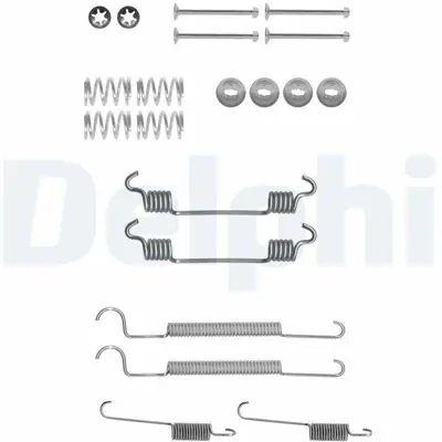 DELPHI LY1359 Arka Fren Balata Tamır Takımı (Trw Tıp) Rezzo SFK401