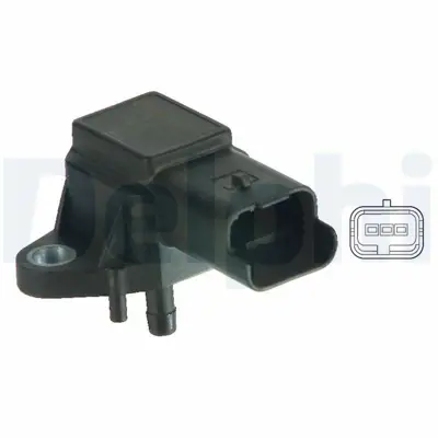 DELPHI PS10134 Basınc Sensoru Emme Manıfold C1 C2 C3 C3 Iı C3 Plurıel Nemo Bıpper 107 206 207 206 + T3e Plus Dv4td 1920GH