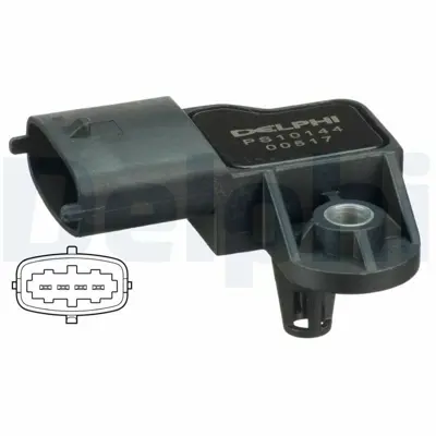 DELPHI PS10144 Map Sensoru Corsa D Astra H Z13dtj A13dtc Z13dth Astra G Vectra C Zafıra B Y20dth 1448387