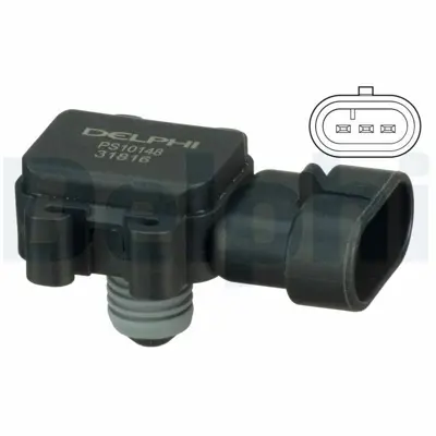 DELPHI PS10148 Map Sensoru Corsa C Astra G Merıva A Y17dt 1247049