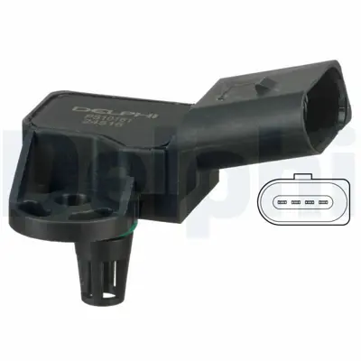 DELPHI PS10161 Fren Basınc Sensoru Golf 1.2 1.4 1.6 1.8 2.0 08> Jetta 1.2 1.4 2.0 05>passat 2.0 05>polo 1.6 Tdı 09> 95835505107