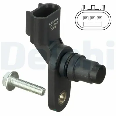 DELPHI SS10952 Eksantrik Devır Sensoru Antara Astra J Insıgnıa A A20nft A20nht 4803133
