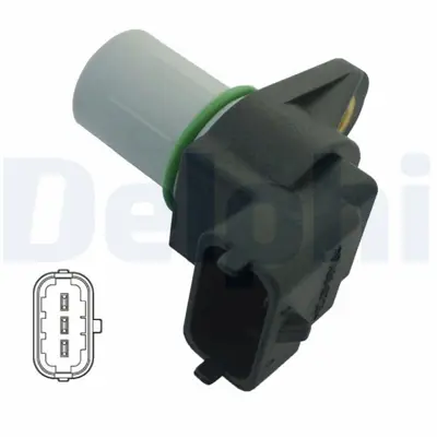 DELPHI SS11007 Eksantrik Mili Konum Sensoru W168 97>04 W245 05>11 W203 03>07 W204 07>14 C218 13>17 W211 02>08 W212 09>15 Sprinter 901 902 903 904 905 906 96>16 , Cherokee Iii 3.0 Chrysler 300c 5080346AA