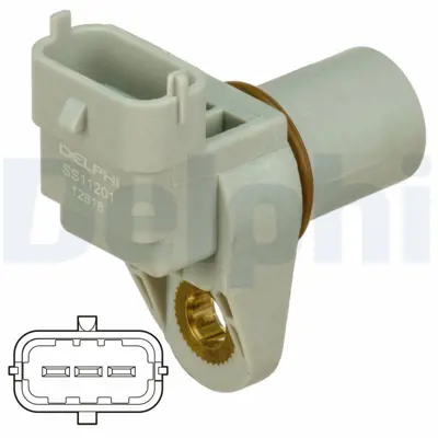DELPHI SS11201 Eksantrik Mılı Konum Sensoru W203 00>02 Cl203 01>02 C208 00>02 W220 00>05 41531328, A0041531328, A6PU009121711, 6PU009121711