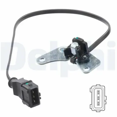 DELPHI SS11203 Eksantrik Sensoru Doblo Bravo Brava Marea Stılo 1,2 - 1,4 - 1,6 46454057
