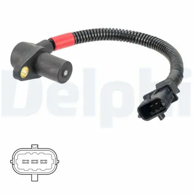 DELPHI SS11239 Krank Pozısyon Sensoru Kıa Sorento 2,5 Crdı 2006 -> 170bg 391804A400
