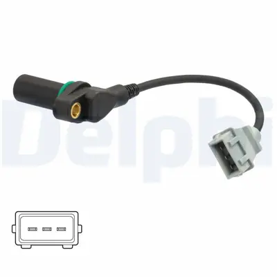 DELPHI SS11252 Krank Devir Sensoru Polo 02>05 A2 00>05 Cordoba 03>05 Ibiza 02>05 Fabia 00>04 Akq Ape Aua Aus Axp Azd Bby Bbz Bcb Ahw 75906433C
