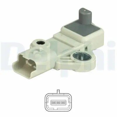 DELPHI SS11332 Krank Mılı Sensörü 308-3008-407-508-5008-Expert-Rcz-C4 Iı-C5 Iıı-Ds4-Ds5-Jumpy 2.0hdı 1920QS, 9664372180, 9665524680, 96647321, 9664732180, 1920Q, 96655246