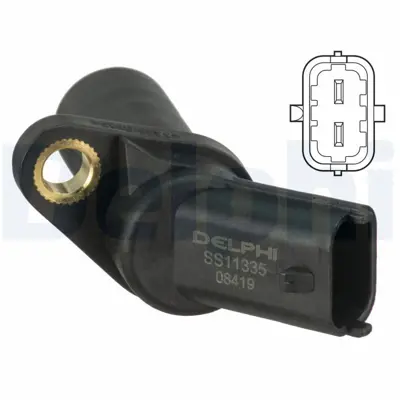 DELPHI SS11335 Krank Mil Sensoru P206 Gti P307 P406 C5 Jumpy Xsara Scudo 2,0hdi 8v Ew10j4 (2,0 16v) Boxer Ii Jumper Ii Ducato Ii P607 Expert Jumpy Scudo 2,,2hdi 8v Dw10td (2,0hdi 8v) 504129943