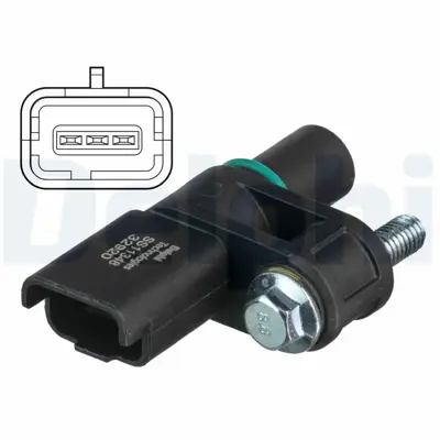DELPHI SS11348 Eksantrik Devır Sensörü 3639486, 9688725080