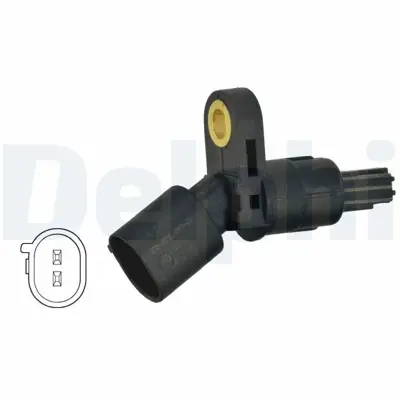 DELPHI SS20000 Abs Kablosu Sensoru Arka Sol A3 Tt Arosa Toledo Octavia Bora Golf Lupo New Beetle 1J0927807B