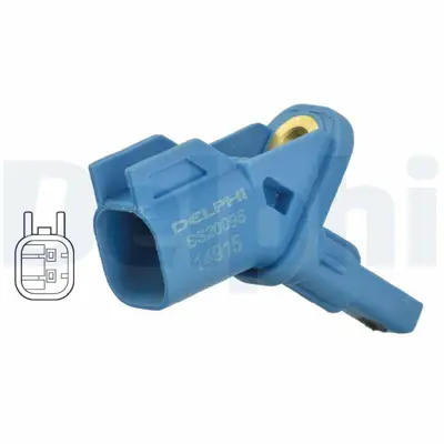 DELPHI SS20095 Abs Hız Sensoru On Sol-Sağ  C-Max Focus C-Max Mondeo 10-2003 > 3M5T2B372DA
