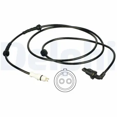 DELPHI SS20347 Abs Hız Sensoru Arka Sağ  Clıo Symbol Thalıa 11-2002 > 8200254685