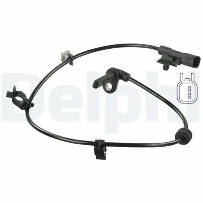 DELPHI SS20350 Abs Sensoru Arka Astra J Cruze 1247003, 1247166, 12783655, 13324530, 13346945, 6238643, 13470643, 1607729, 1683846, 1689258