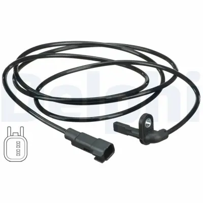 DELPHI SS20357 Abs Sensörü Arka Sol 1247846, 1247849, 23136750, 23184155, 23497013, 6238649