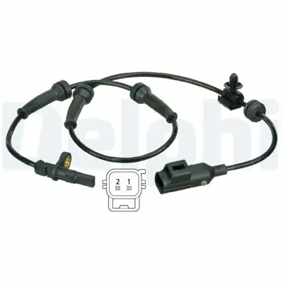 DELPHI SS20373 Abs Hız Sensoru Arka Freelander 2 06 >14 LR001057