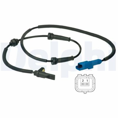 DELPHI SS20390 Abs Kablosu Sensoru On Sağ Sol 207 301 208 2008 C3 Iıı C3 Pıcasso C Elysee C4 Cactus Ds3 4545E4