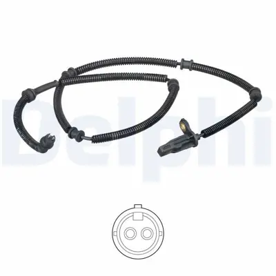DELPHI SS20575 Abs Sensoru Arka Master Iı 8200037443