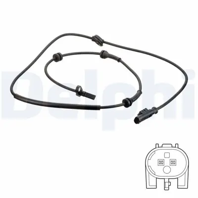 DELPHI SS20639 Abs Hız Sensoru Arka  156 Gt 01-2001 > 09-2010 46823095