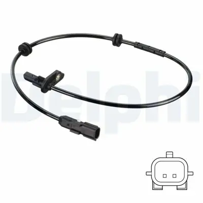 DELPHI SS20747 Abs Sensoru Arka Sağ Renault Captur>13 Clıo Iv 12> Zoe 14> 479502178R