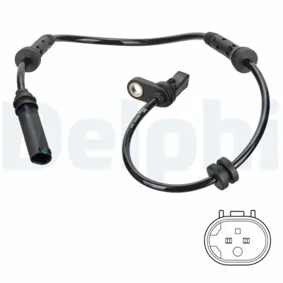 DELPHI SS20757 Abs Sensoru On Bmw F20 F30 F32 F36 >11 34526791223