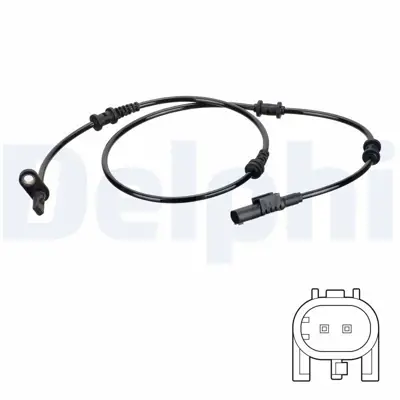 DELPHI SS20759 Abs Sensoru On X156 13> W176 13>18 C117 13>19 W246 12>18 2465402510