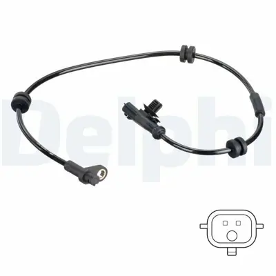 DELPHI SS20766 Arka Abs Kablosu Sensoru Sağ Transit V347-V348 Tt9 2.2 155ps 11>14 2.2 Tdci 2.4 Tdci 3.2 Tdci 1761071, 1809603, 2094995, AY112C190AB, AY112C190AC, AY112C190AA