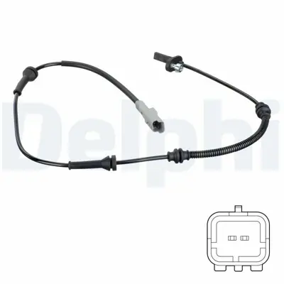 DELPHI SS20780 Abs Sensoru 308 Iı C4 Pıcasso Iı C4 Grand Pıcaasso Iı 13> 9674852280