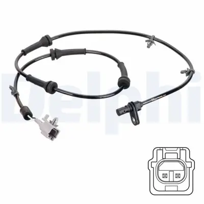 DELPHI SS20806 Abs Hız Sensoru Arka Dualısqashqaıqashqaı+2 02-2007-04-2014 47900JD000