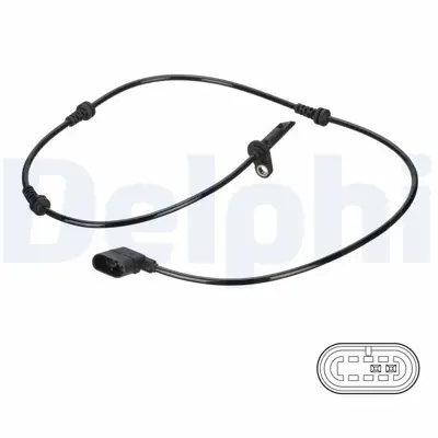 DELPHI SS20830 Abs Hız Sensoru 2059058103