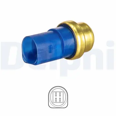 DELPHI TS10480 Fan Musuru 4 Kutuplu Passat A4 A6 97>05 A2 00>05 A8 94>03 Superb 02>08 8D0959481B