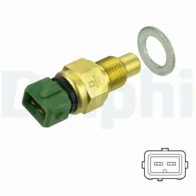 DELPHI TS10518 Hararet Musuru Partner Berlıngo P206 P306 Ym Xsara Iı Jumpy Expert Olcu: (14×125 48 Deg) Dw8 - Dw8b  133885