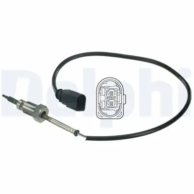 DELPHI TS30039 Egzoz Sicaklik Sensoru Transporter T5 T6 T7 12> Caac Caad Caae Ccha Cchb 03L906088FB