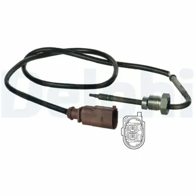 DELPHI TS30040 Egzoz Sıcaklık Sensoru Dızel Partıkul Fıltre On T7 16>19 Caaa Caab 3L906088FF