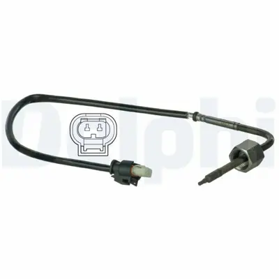 DELPHI TS30053 Egzoz Sıcaklık Sensoru X204 08>15 C218 11>17 W212 11>15 R172 12> A0009052005