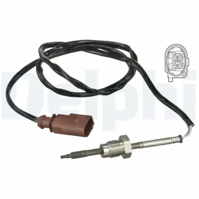 DELPHI TS30090 Egzoz Sicaklik Sensoru A3 Leon Octavia Iii Golf Vii 1.6 Tdi Clha Clhb Crka Crkb 04L906088E