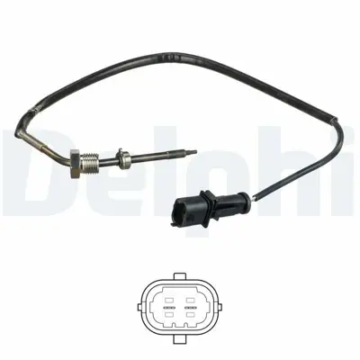 DELPHI TS30138 Sıcaklık Sensoru Egzoz 10> Doblo Lınea 1.3 Mjt 51825696, 1247540, 1249073, 1609520580, 95513840, 95519373, 1608180080, 1618SA, 51799538, 51825680